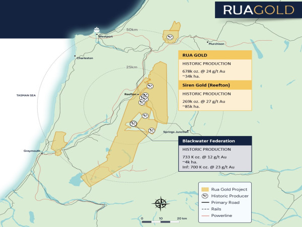  Rua Gold Announces Siren Shareholders Vote to Approve Acquisition of Reefton Resources Pty Limited 