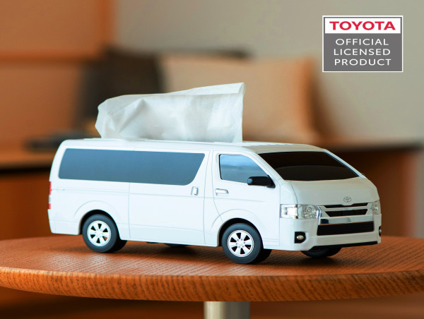  TOYOTA HIACE-SHAPED TISSUE CASE NOW AVAILABLE for SALE 