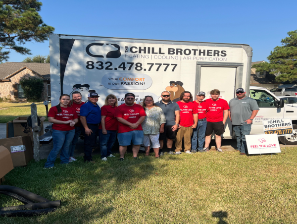 The Chill Brothers Return to Lennox Feel the Love Program to Support a Valued Community Member in Need