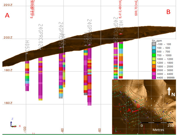  TinOne Drills 14 Metres of 1.03% Tin Within a Near-Surface Intercept of 29 Metres of 0.71% at Its Great Pyramid Project, Tasmania 