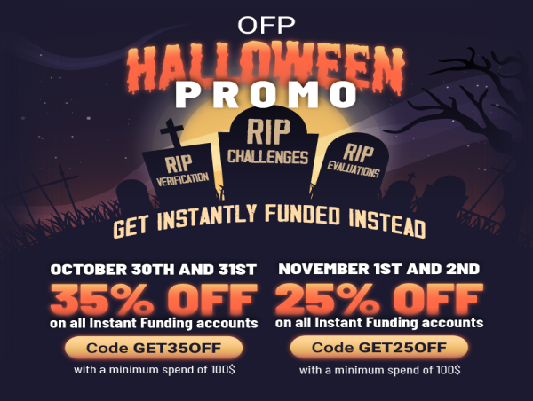  OFP Funding Launches Halloween Promotion with Discounts Up to 35% on Instant Funding Accounts 