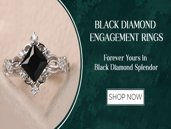  Gemone Diamonds Unveils Natural Black Diamond Ring Collection – A Bold New Alternative for style 