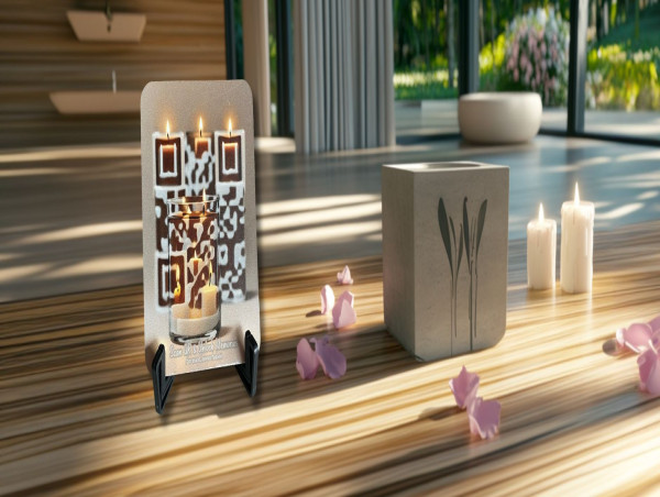 World Premiere: Belgian Startup Launches Artistic QR Codes on Memorial Objects