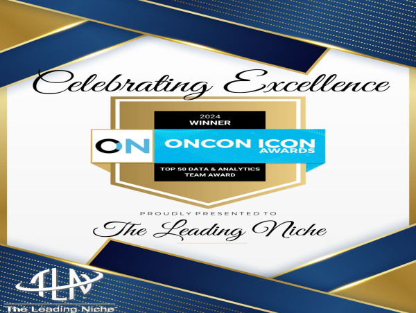 The Leading Niche Earns Coveted OnCon Icon TOP 50 Data & Analytics Professional Award