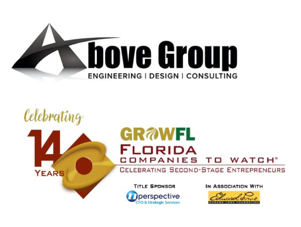  Above Group, Inc. Selected as an Honoree for the 14th Annual GrowFL Florida Companies to Watch Award 