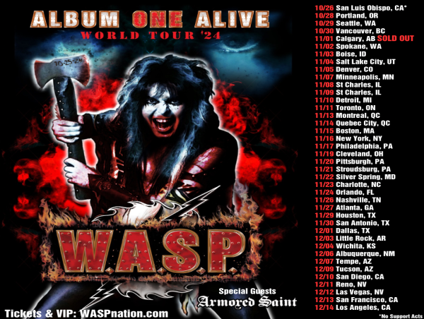 W.A.S.P. Debut the W.A.S.P. Museum as Part of their Album ONE Alive Tour VIP Experience