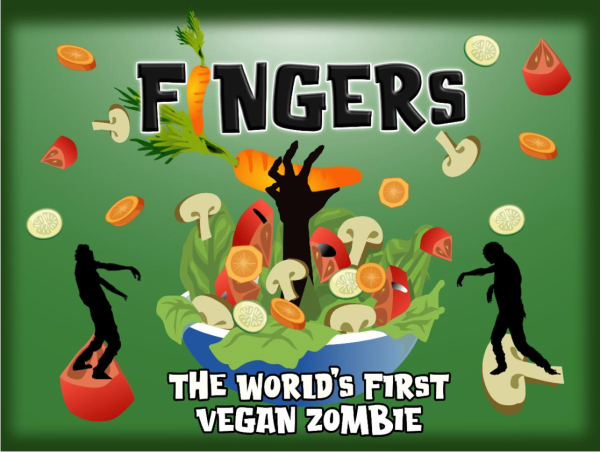  'Fingers - The World’s First Vegan Zombie' - New Family Favorite for Halloween and Beyond 