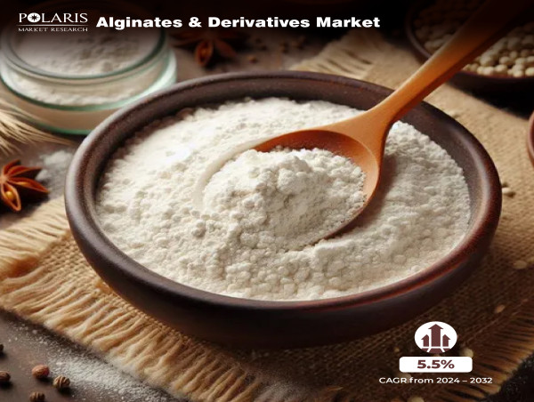 Alginates & Derivatives Market Growth Projections to Achieve US$ 755.70 Million at a 5.5% CAGR From 2024 to 2032