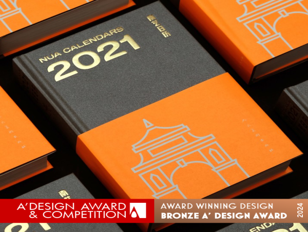 Nua Calendars by Qian Wenwen Wins Bronze in A' Publishing Industry Awards