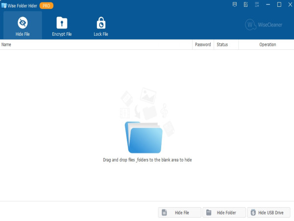Wise Folder Hider 5.0.6 Adds the Function of Locking Applications