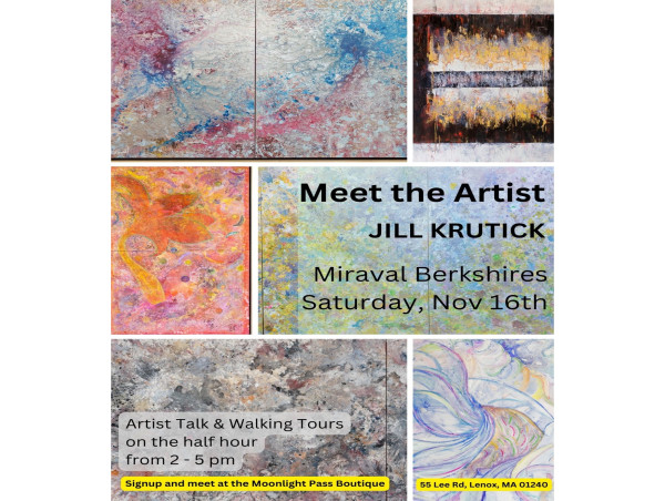  Miraval Berkshires Resort and Spa Features Museum-Sized Artworks by Abstract Expressionist Jill Krutick 