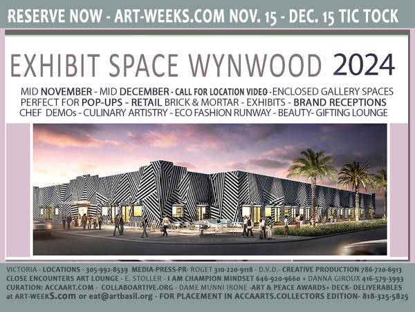 Art-WeekS ™ Wynwood & Art Basel-Miami, A Watershed Year: Prodigious Elections-AccaArt Insider's Guide - Pure Genius