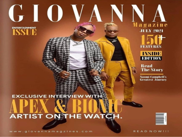  Nigerian R&B Duo Apex and Bionic’s Album Nobody Holy Continues to Make Waves 