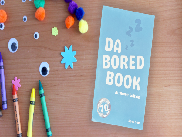  Da Bored Book Launches Nationwide, Offering 70 Fun Activities to Keep Kids Off Screens 