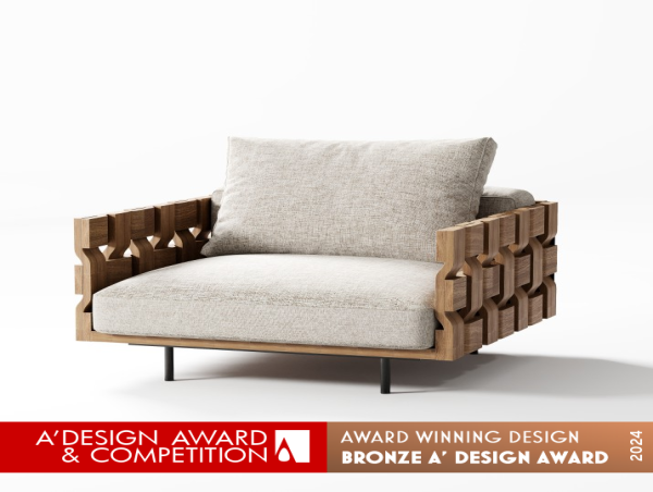  Outdoor Sofa Chair by Jianfei Huang Wins Bronze in A' Furniture Design Awards 