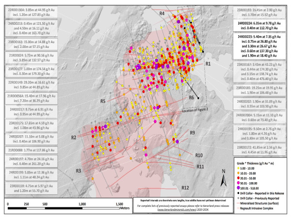  Kenorland Reports 26.67 g/t over 3.30m at the Frotet Project, Quebec 