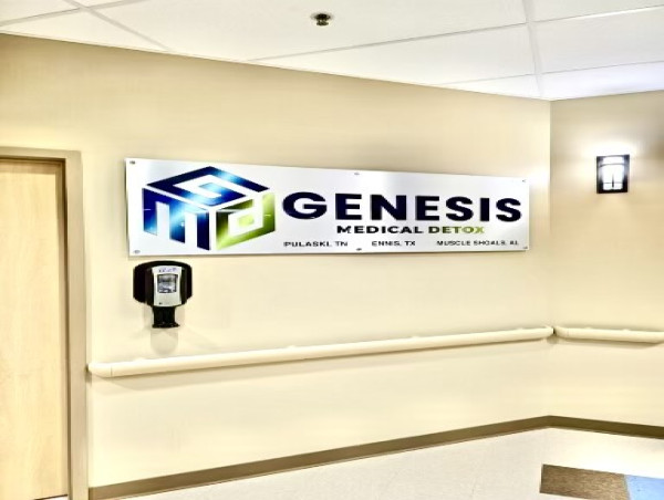  Genesis Medical Detox opens its third location at the Ennis Regional Medical Center located in Ennis, Texas. 