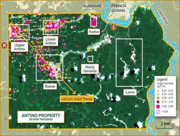  Founders Metals Hits New Discovery in Third Lower Antino Drill Hole 