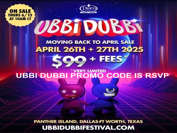  Ubbi Dubbi Festival 2025 Passes on Sale - Ubbi Dubbi Promo Code 