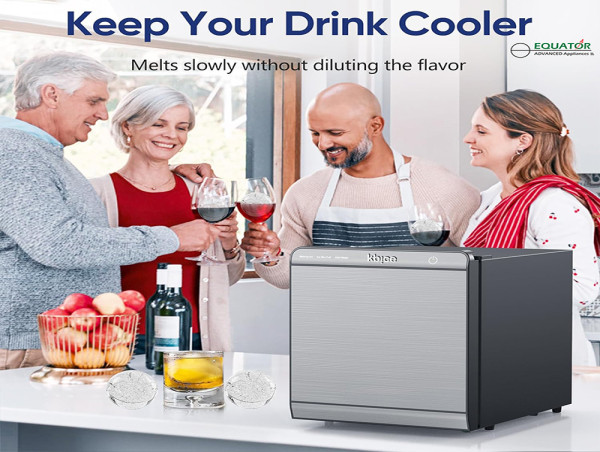 Equator Advanced Appliances Unveils the Equator-KB Connoisseurs Club Countertop Sphere Ice Maker