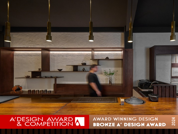 Koto Tea Space by Takanao Todo Wins Bronze in A' Interior Design Awards