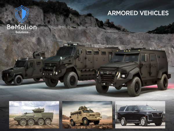  BeMotion Solutions Unveils Groundbreaking Enhanced Protection Technology for Armored Personnel Carriers and VIP Vehicles 