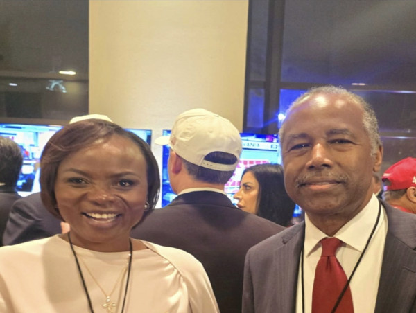  Sokam Holdings Sarl CEO Elphine Kakudji Celebrates U.S.-DRC Relations at President Trump’s Election Day HQ 