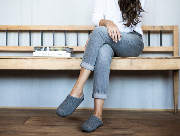 New Stretchy Wool Alpine Slipper from Stegmann for Holiday Gift Giving