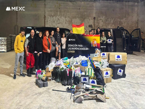  Floods in Spain: Crypto exchange MEXC donates 100,000 euros to support local relief and resilience 