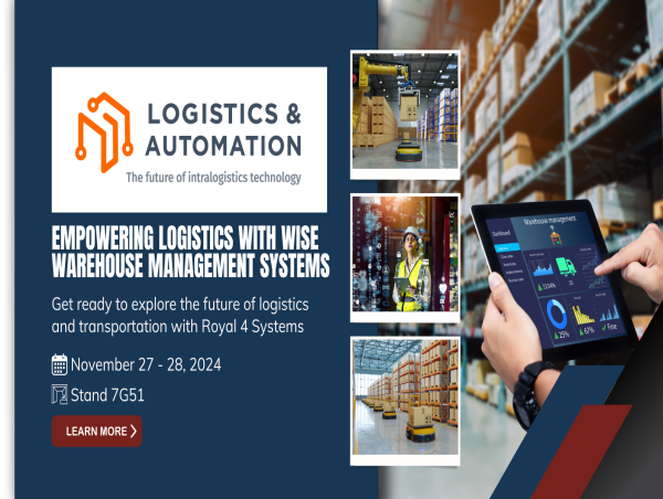  Royal 4 Systems exhibirá las últimas soluciones en logística y automatización en Logistics & Automation 2024 