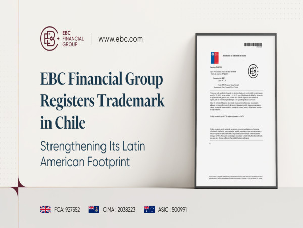  EBC Financial Group registra una marca en Chile, reforzando su presencia en América Latina 
