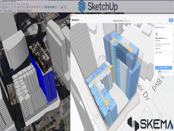  Skema Announces New Integration With Trimble SketchUp 