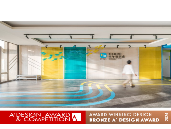  Startup Incubator by Changhua County Government Wins Bronze in A' Interior Design Awards 