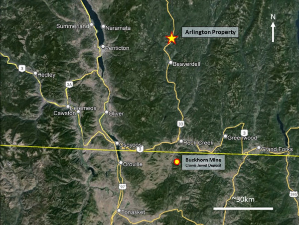  Equity Metals to Acquire 100% of the Arlington Gold Property, British Columbia; Provides Silver Queen Drilling Update 