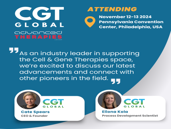  CGT Global Attends Advanced Therapies USA 2024 to Support Cell and Gene Therapy Innovation 