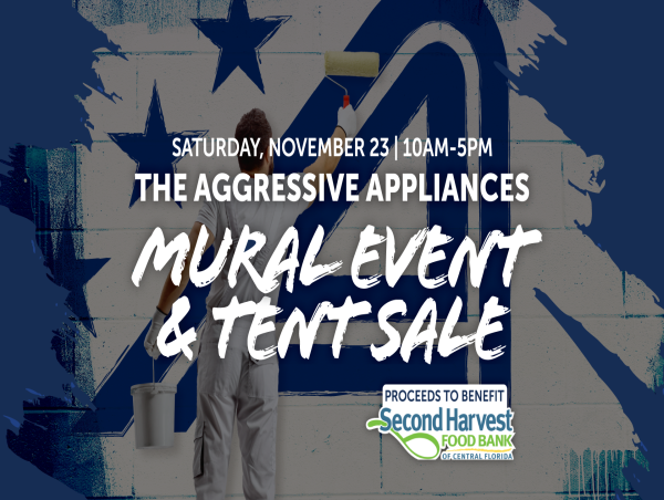  Art, Culture, and Commerce Unite for a Cause at the Aggressive Appliances Mural Event and Tent Sale 