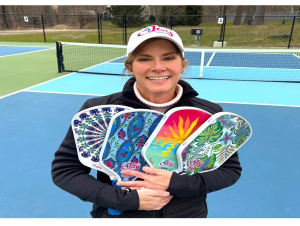  4Joy Paddles Launches Unique Line of Artistic Pickleball Paddles 