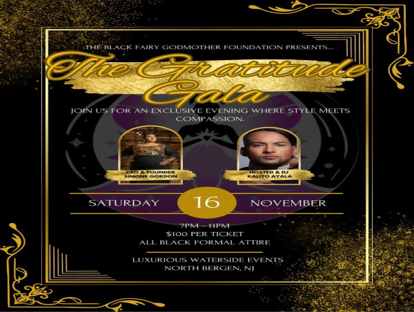  The Black Fairy Godmother Foundation Announces First Annual Gratitude Gala, A Night of Celebration, Community, & Giving 