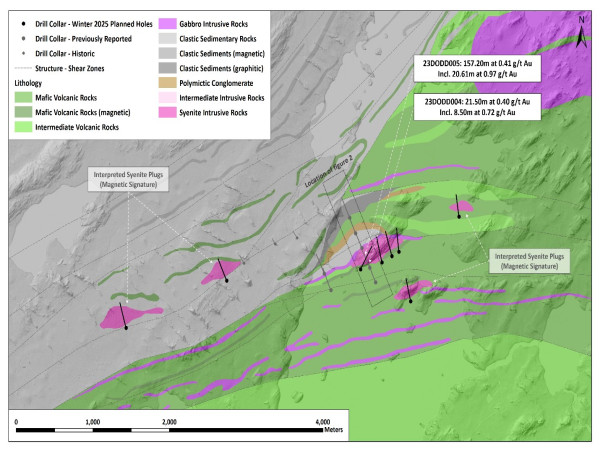  Kenorland Announces Follow-Up Drill Program and Commencement of Phase 2 Earn-In by Newmont Corporation at the Chebistuan Project 