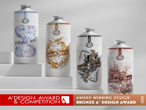  Eidon Avec Beer Packaging by Lin Zhang and Chengbin Jiang Wins Bronze in A' Design Award 