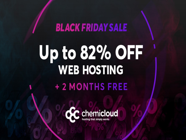  ChemiCloud Black Friday 2024 Sale - Hosting Deals Identified by Frucall 