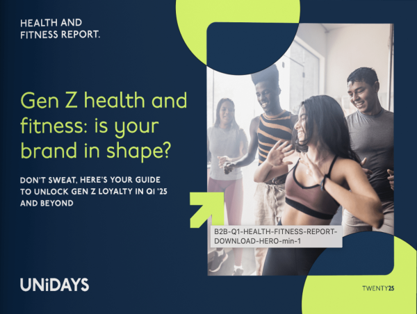  Untapped GenZ market a huge but time-sensitive opportunity for health and fitness brands going into 2025, UNiDAYS finds 