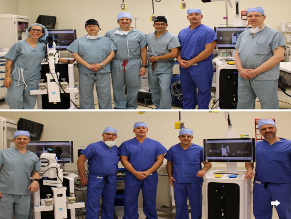  Dr. Dominic Marino of The Orthopedic Clinic Trains Brazilian Surgeons on Robotic Surgery Techniques 