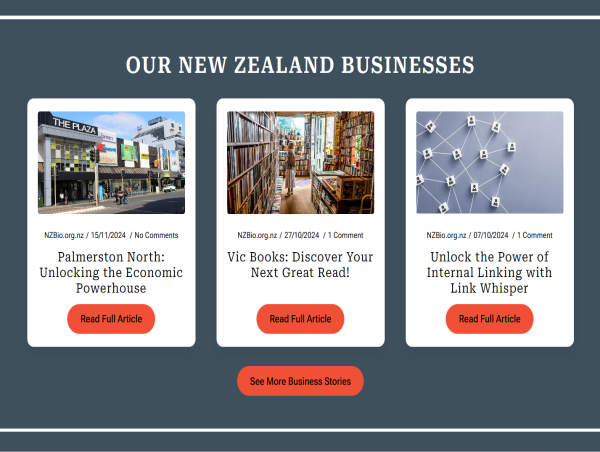  NZBio.org.nz Shines a Spotlight on Innovative Kiwi Businesses 