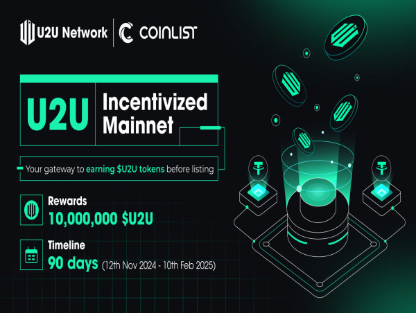  CoinList to develop the DePIN Market with the First DePIN Collaboration with U2U Network this Q4 