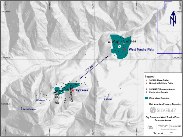  Silver47 Drills 2.48m of 14.95 g/t Gold, 249.50 g/t Silver, 21.97% Zinc, 7.03% Lead, 0.42% Copper at Its Red Mountain Project, Alaska 