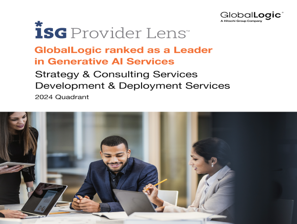  GlobalLogic Named a Leader in Generative AI Services by ISG Provider Lens™ 