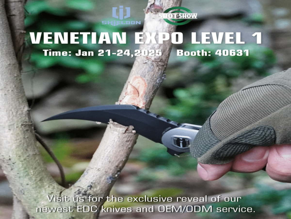 Shieldon Debuts at SHOT SHOW 2025 with Premium Knife Line-Up