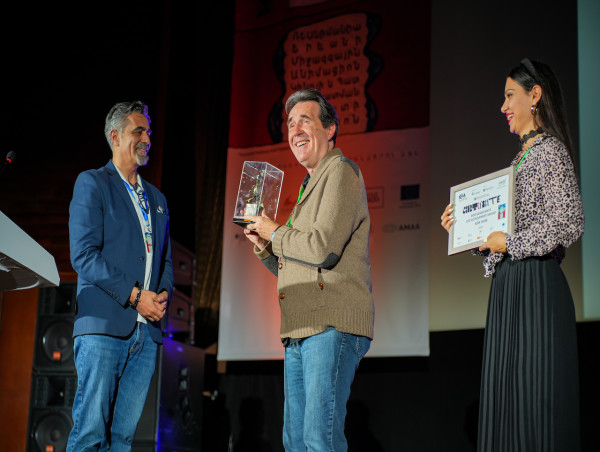  ReA Fest awarded Kirk Wise, a famous feature animation director with the Rob Sahakyants Prize 