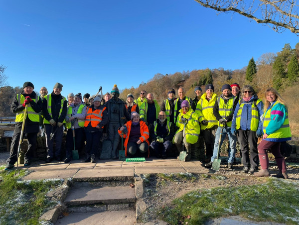  Volunteers Make A Difference At The Tom Weir Mountain Garden, Balmaha 